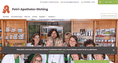 Desktop Screenshot of petriapo-olching-app.de